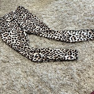 Leopard stretch leggings